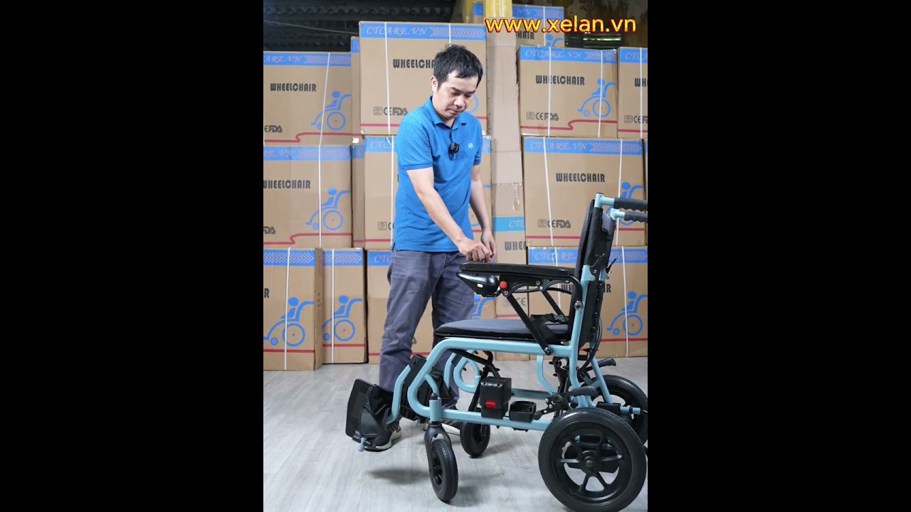 Hướng dẫn lắp ráp sạc xe lăn điện Ctcare D701
