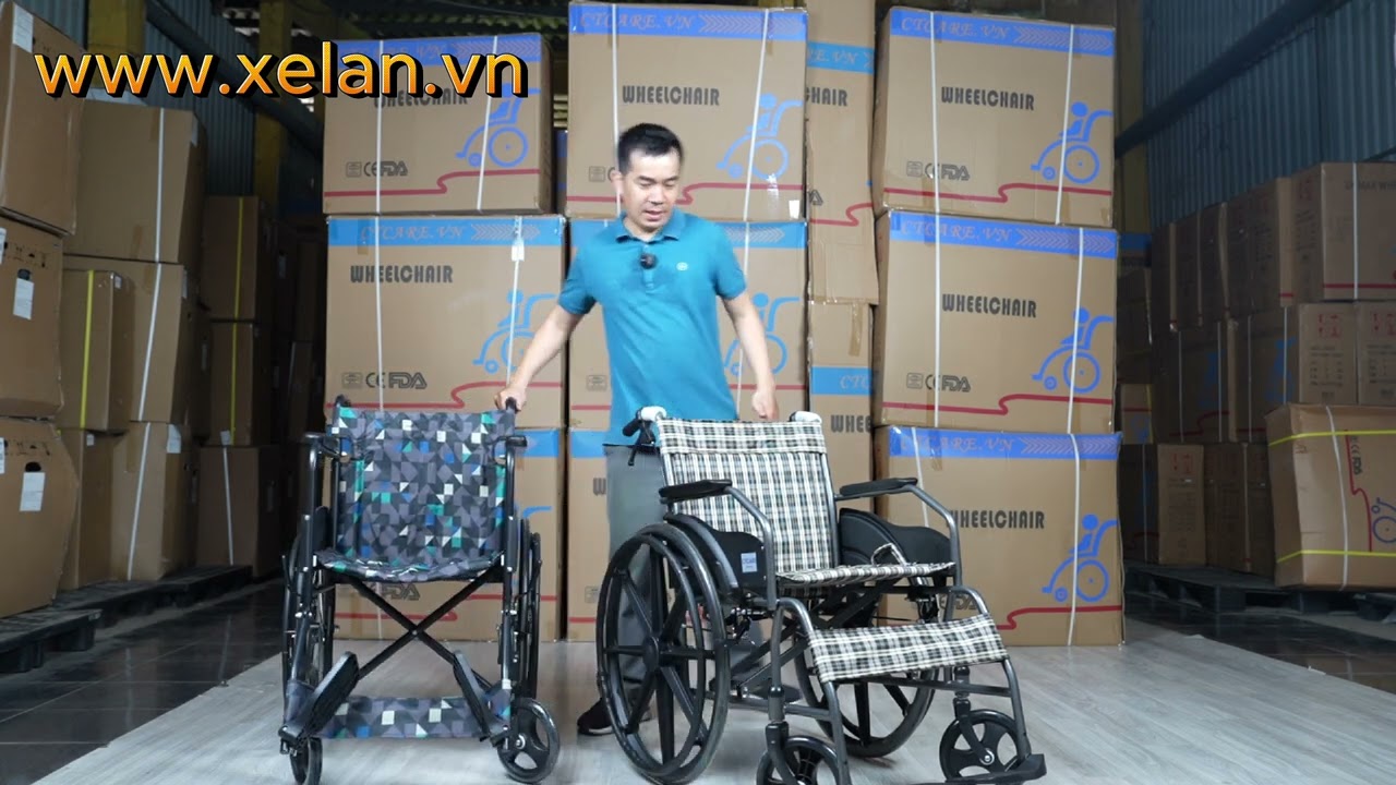 So sánh 2 xe lăn 809 và 868 giá siêu rẻ của CTcare